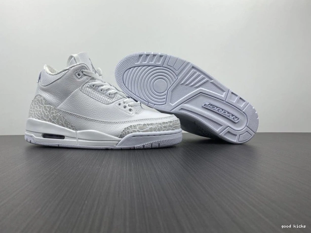 Rep White' 3 Air 'Triple Retro 429487-111 PS Jordan 0805